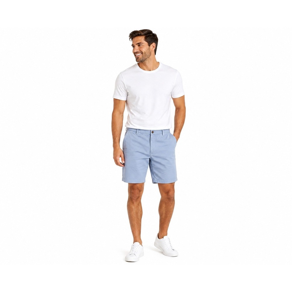 Gap Light Blue Chino Shorts Size 36 Knee Length Casual